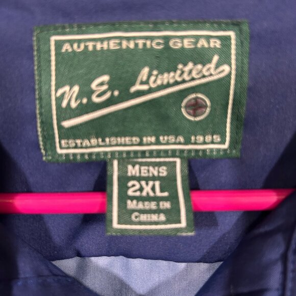 Northern Expedition Men's 2XL Blue Summer Adventure Button Up Short Sleeve - Picture 7 of 10